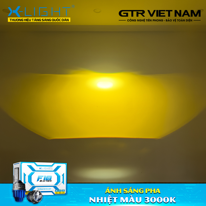 BI GẦM X-LIGHT F10 2.0 NEW